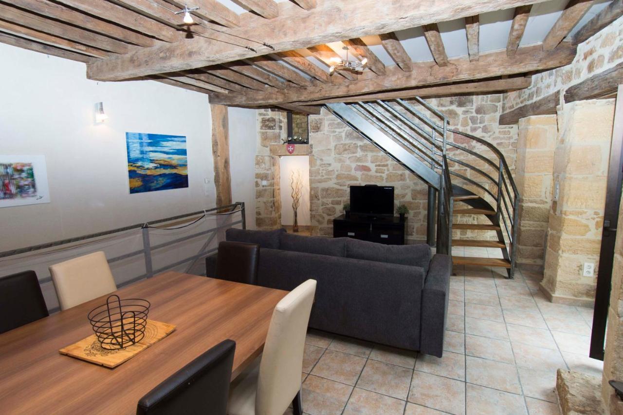 Sarlat, Centre Historique, La Mirande, Appartement De Style, 5 Pers 外观 照片